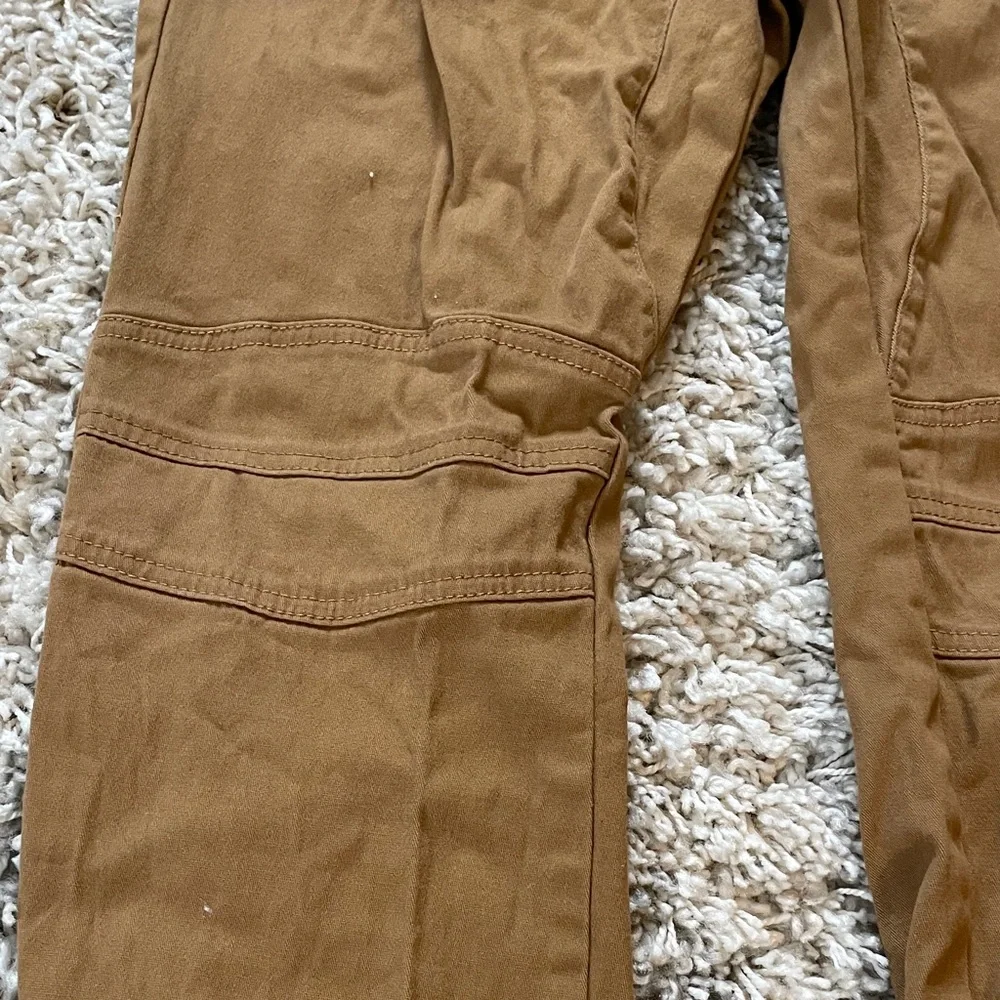 Kids Casual Brown‎ Drawstring Pants